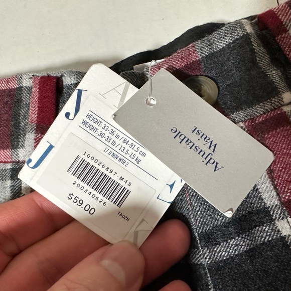 NWT Janie & Jack Plaid Wool Trousers - Picture 5 of 8